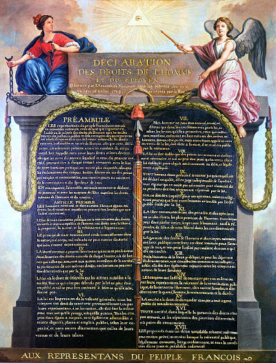 Erklärung der Menschen- und Bürgerrechte 1789
